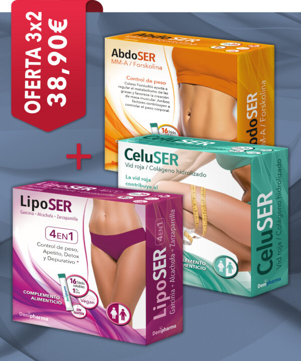 LIPOSER + CELUSER + ABDOSER - Control de peso