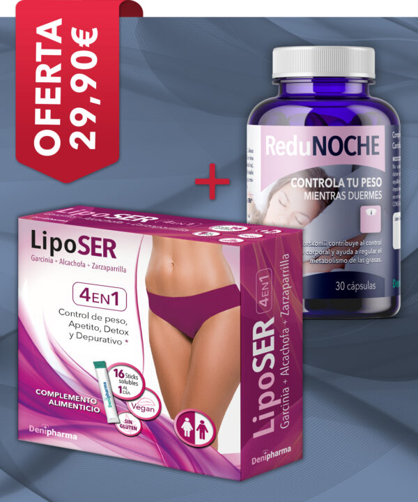 LIPOSER + REDUNOCHE - Control de peso de día y de noche