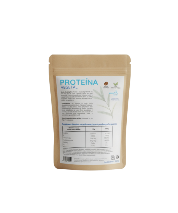 Proteína vegana para qué sirve — suplemento Proteína Vegana Denipharma 900gr chocolate cookies