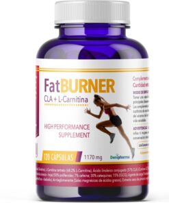 FATBURNER – 120 Cápsulas – CLA + L-Carnitina – Quemagrasas deportivo