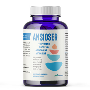 Ansioser para qué sirve — suplemento natural para la ansiedad y el estrés Denipharma 60 comprimidos