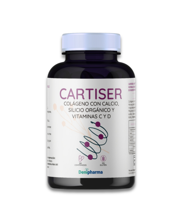 Cartiser para qué sirve — colágeno hidrolizado con magnesio Denipharma 180 comprimidos articulaciones
