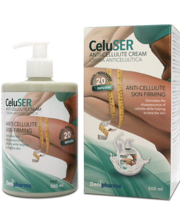 Denipharma Celuser – Crema corporal reafirmante y tonificante – 500 ml