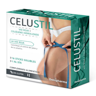 CELUSTIL– Anticelulítico para piernas y caderas – 16 sticks