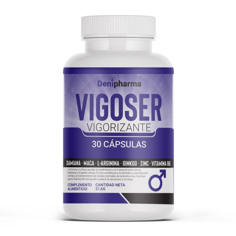 Vigoser para qué sirve — potenciador masculino natural Denipharma 30 cápsulas
