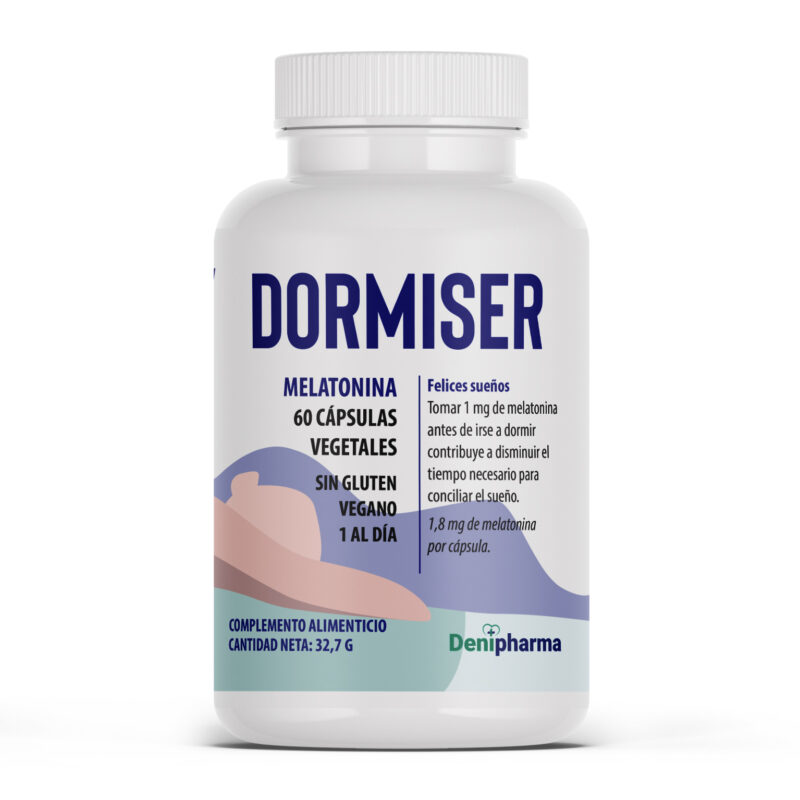 Suplementos para dormir mejor — melatonina triptófano y magnesio Denipharma descanso natural