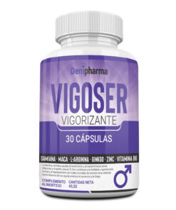 VIGOSER – Potenciador y vigorizante masculino – 30 cápsulas