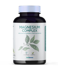 MAGNESIUM COMPLEX - Bisglicinato de magnesio + Citrato de magnesio - 120 cápsulas