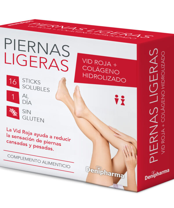 Piernas cansadas y pesadas remedio natural — Piernas Ligeras Denipharma sticks circulación venosa