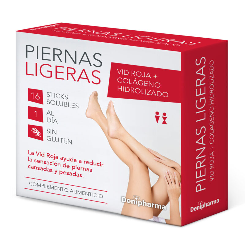 Piernas cansadas y pesadas remedio natural — Piernas Ligeras Denipharma sticks circulación venosa