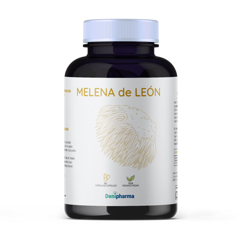 Suplementos para la memoria y concentración — Melena de León Denipharma nootrópico natural