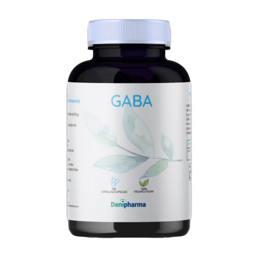 GABA 500 Mg - Relajación Natural, Sueño Reparador