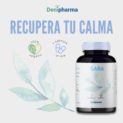 GABA 500 Mg - Relajación Natural, Sueño Reparador - Imagen 2
