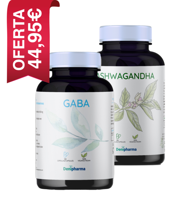 GABA + ASHWAGANDHA - Equilibrio para tu mente, calma para tu día