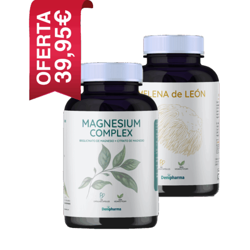 MAGNESIO + MELENA DE LEON – Vitalidad y concentración