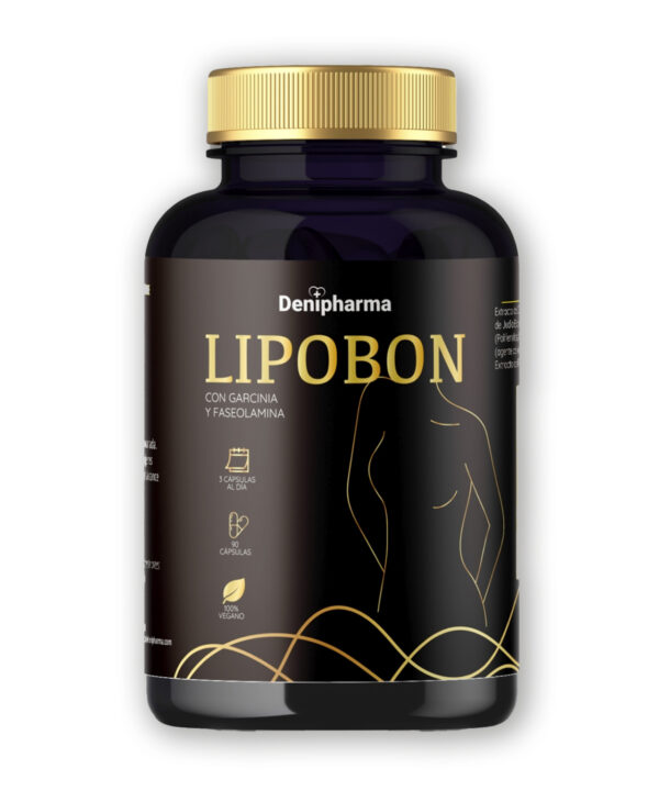 Lipobon para qué sirve — suplemento quemagrasas natural Denipharma Garcinia Cambogia Té Verde