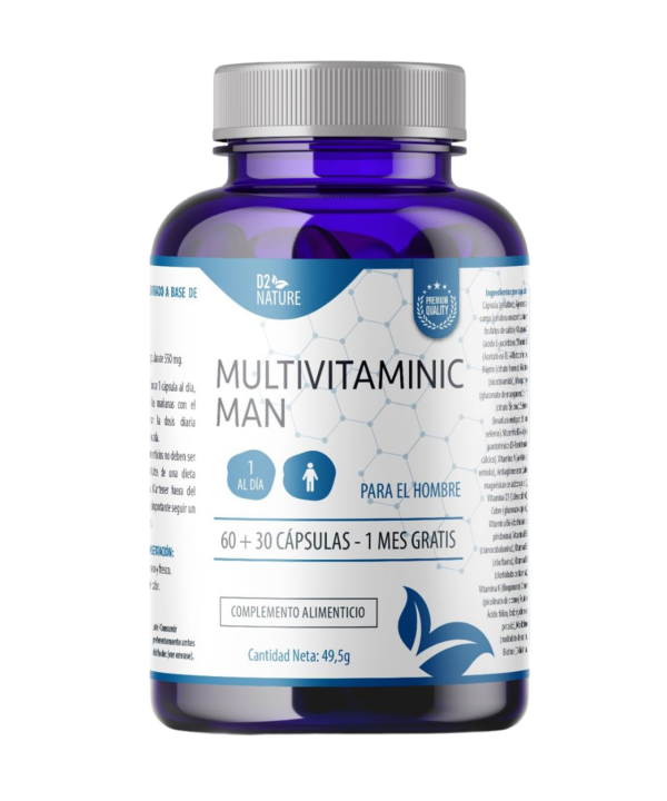 Multivitamínico para qué sirve — suplemento vitaminas y minerales Denipharma hombre mujer senior niños