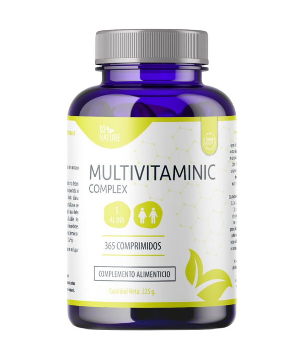 Denipharma Complejo Multivitamínico – Con Vitaminas C, E y Grupo B – 120 cápsulas