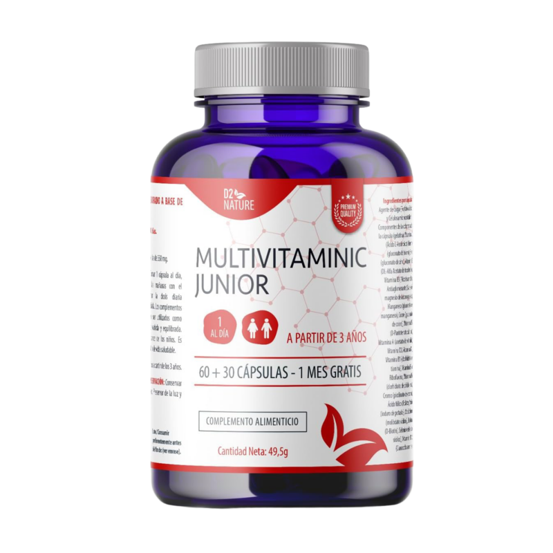 Multivitamínico para qué sirve — suplemento vitaminas y minerales Denipharma hombre mujer senior niños