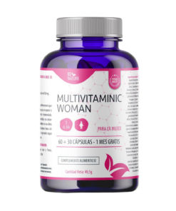 MULTIVITAMÍNICO MUJER VITAMINAS C D3 E ÁCIDO FÓLICO MINERALES HIERRO ZINC