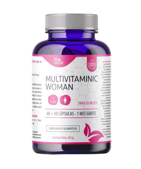 Multivitamínico para qué sirve — suplemento vitaminas y minerales Denipharma hombre mujer senior niños