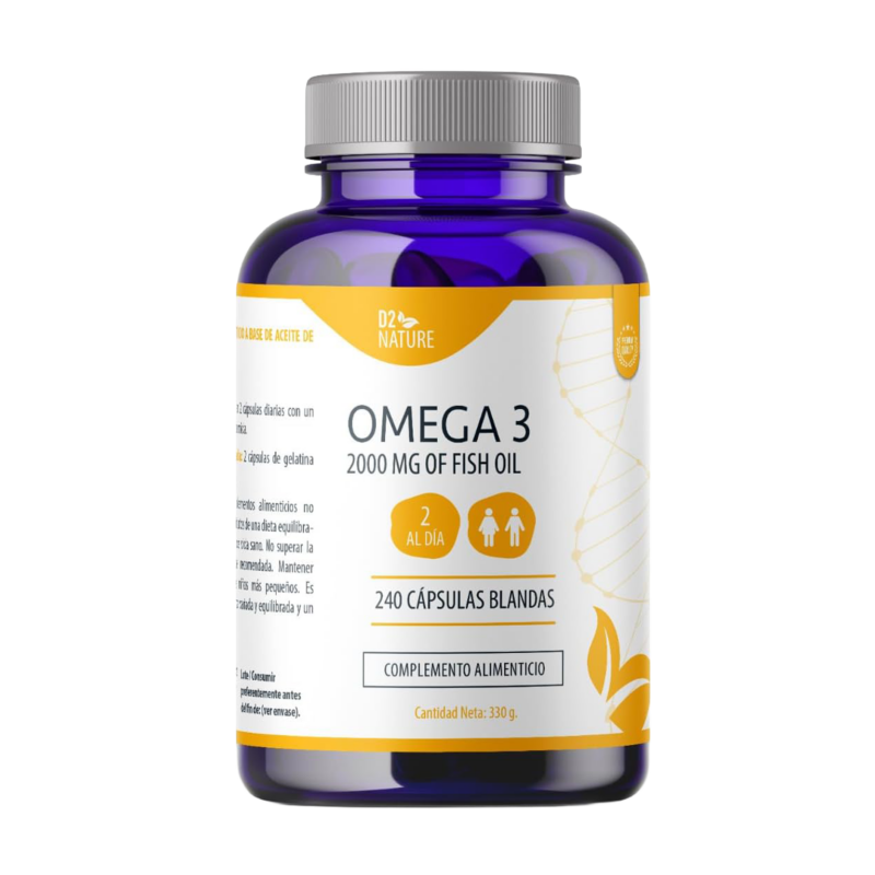 mega 3 para qué sirve — suplemento Omega 3 Denipharma 240 cápsulas