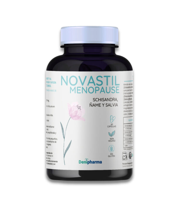 Suplementos para la menopausia — Novastil Menopause Denipharma alivio natural de sofocos