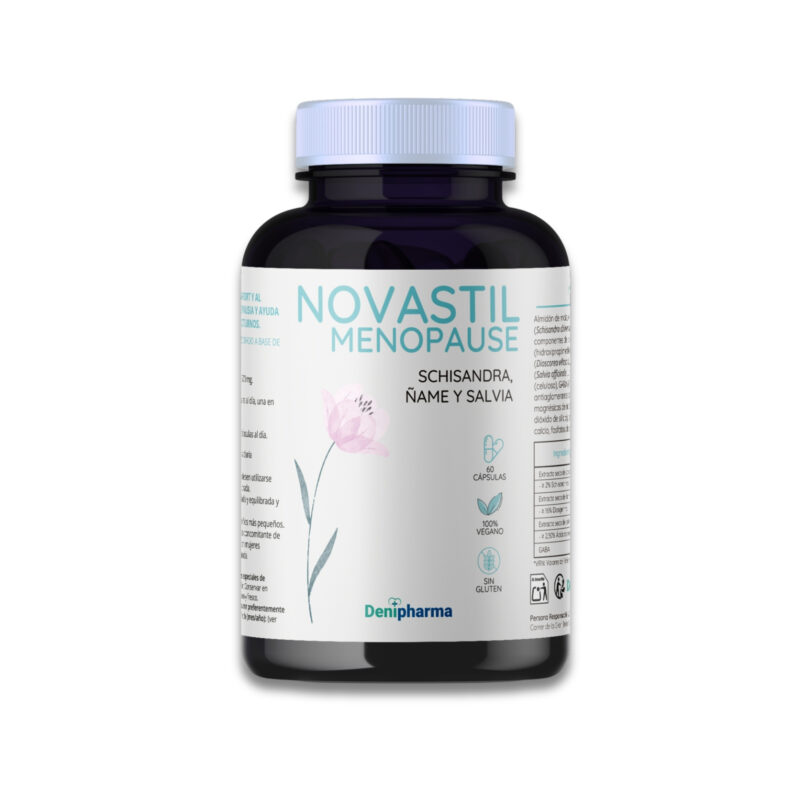 Suplementos para la menopausia — Novastil Menopause Denipharma alivio natural de sofocos